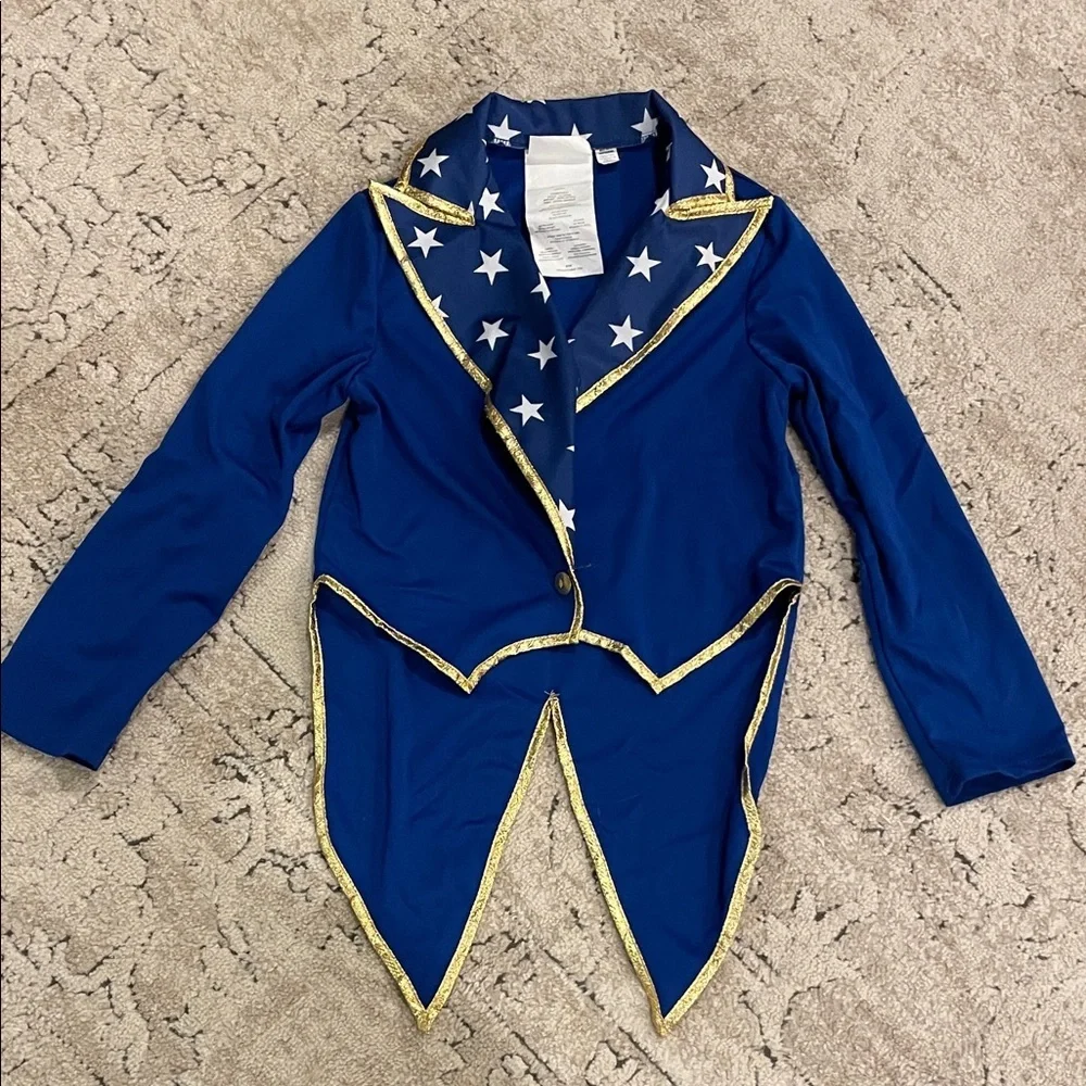 Kids Blue Starry Costume Jacket - Picture 1 of 10